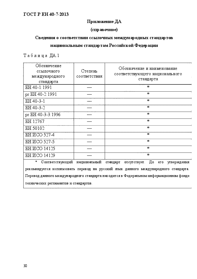 ГОСТ Р ЕН 40-7-2013,  35.