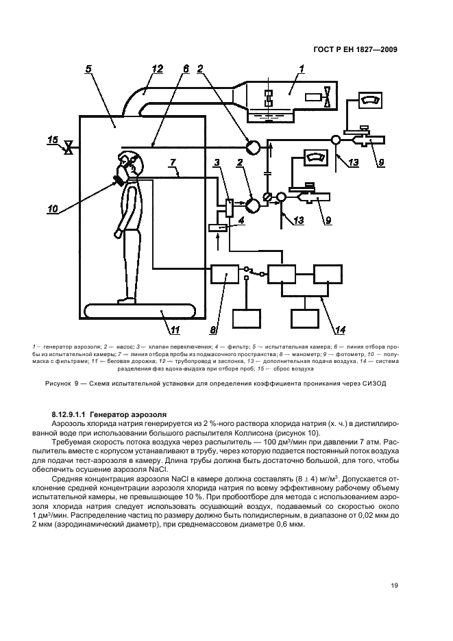 ГОСТ Р ЕН 1827-2009,  23.
