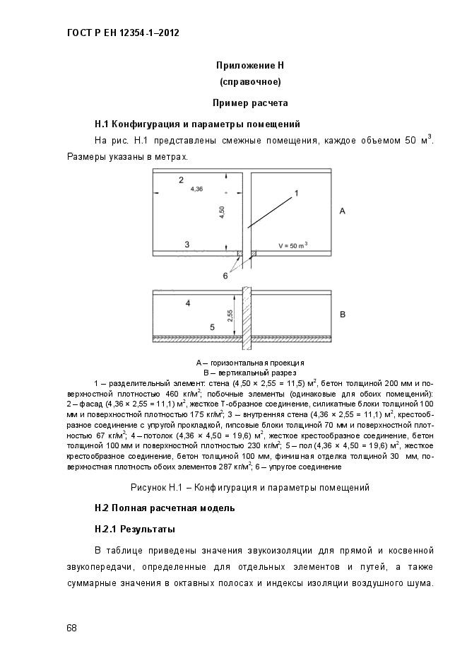 ГОСТ Р ЕН 12354-1-2012,  71.