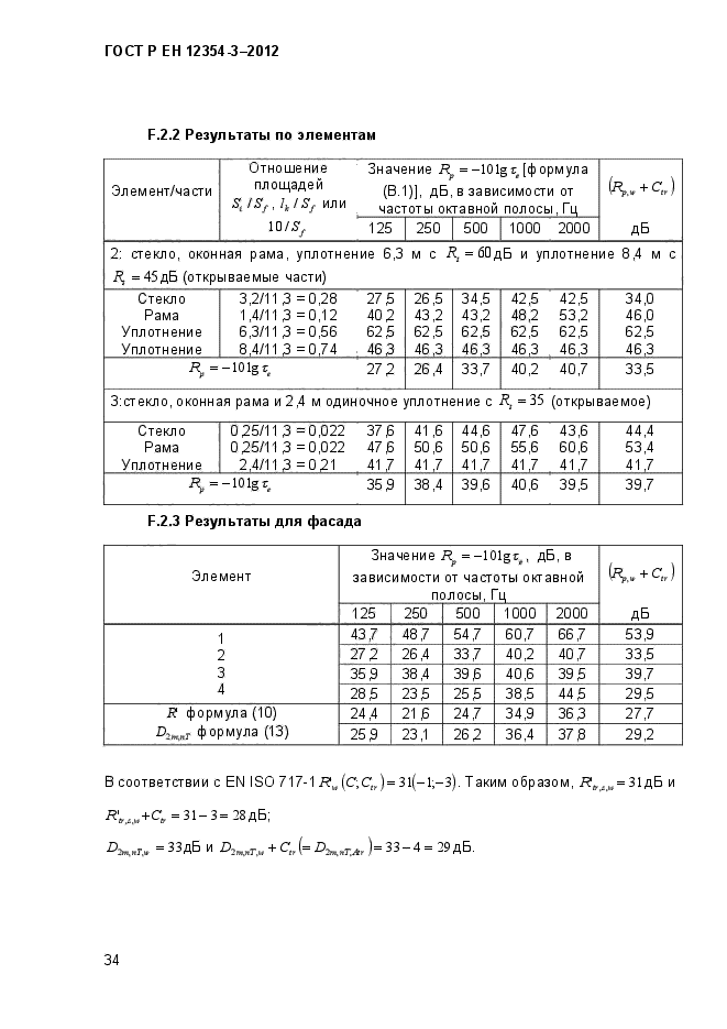 ГОСТ Р ЕН 12354-3-2012,  37.