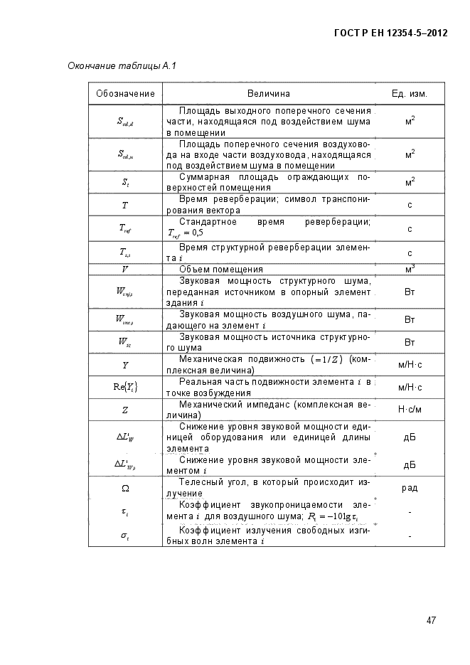 ГОСТ Р ЕН 12354-5-2012,  50.
