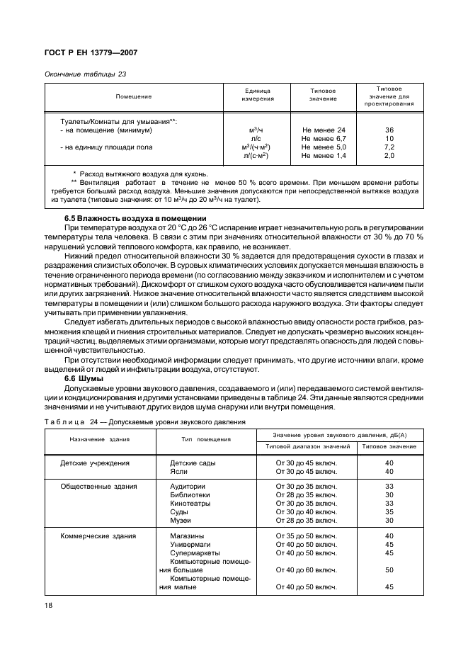 ГОСТ Р ЕН 13779-2007,  22.