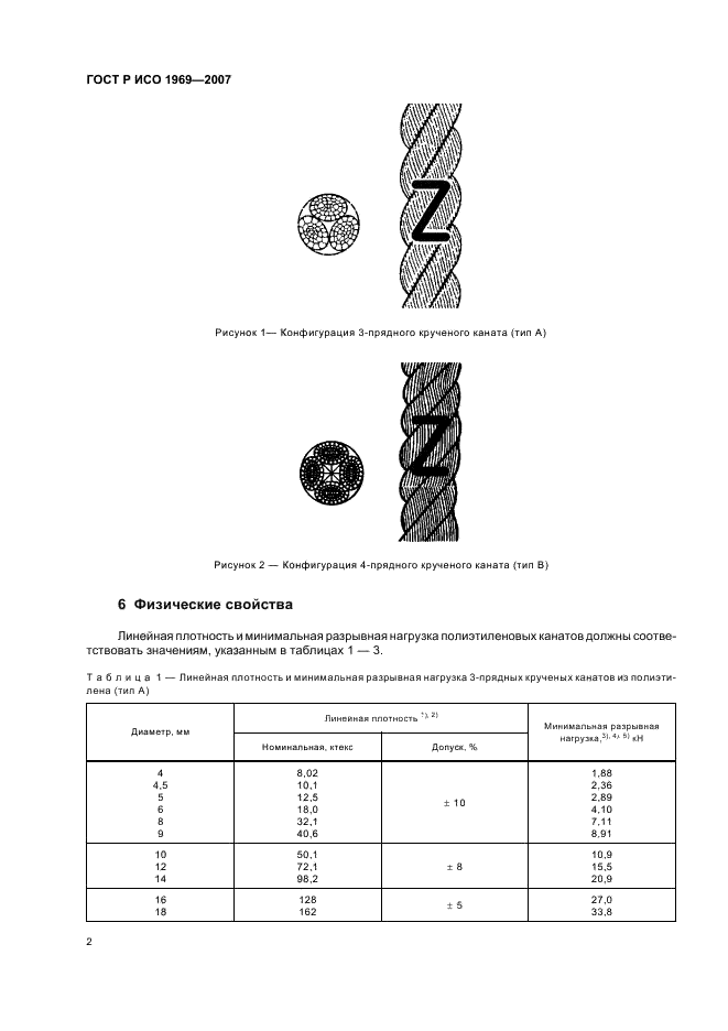 ГОСТ Р ИСО 1969-2007,  4.