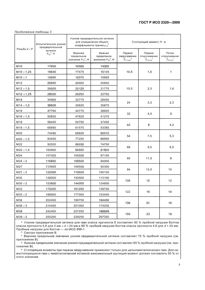 ГОСТ Р ИСО 2320-2009,  11.