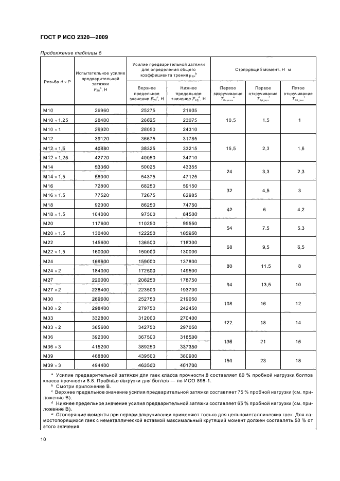 ГОСТ Р ИСО 2320-2009,  14.