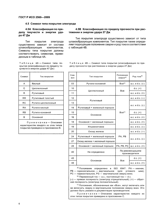 ГОСТ Р ИСО 2560-2009,  10.