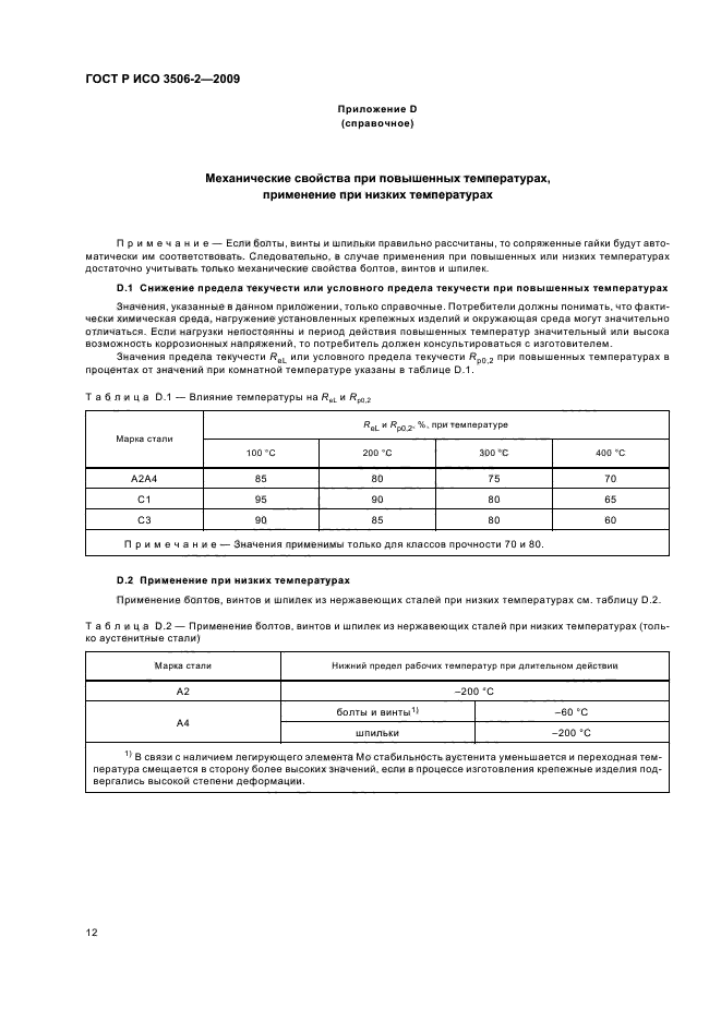 ГОСТ Р ИСО 3506-2-2009,  16.