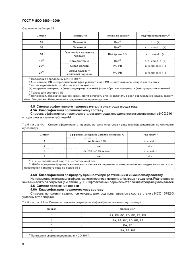 ГОСТ Р ИСО 3580-2009,  12.