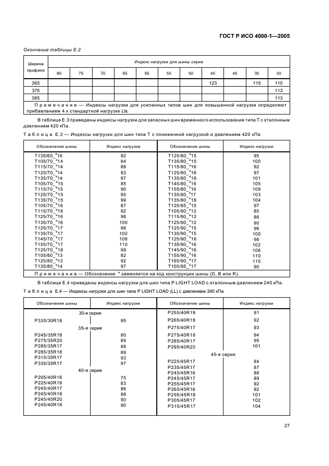 ГОСТ Р ИСО 4000-1-2005,  30.