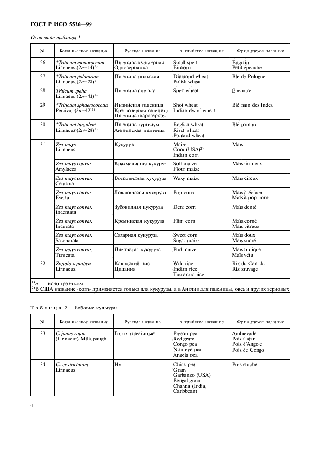 ГОСТ Р ИСО 5526-99,  6.