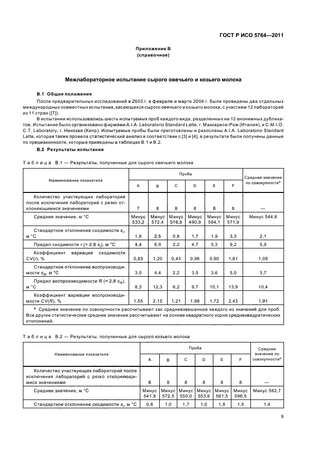 ГОСТ Р ИСО 5764-2011,  13.