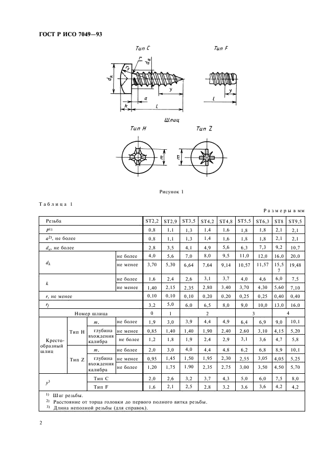 ГОСТ Р ИСО 7049-93,  4.