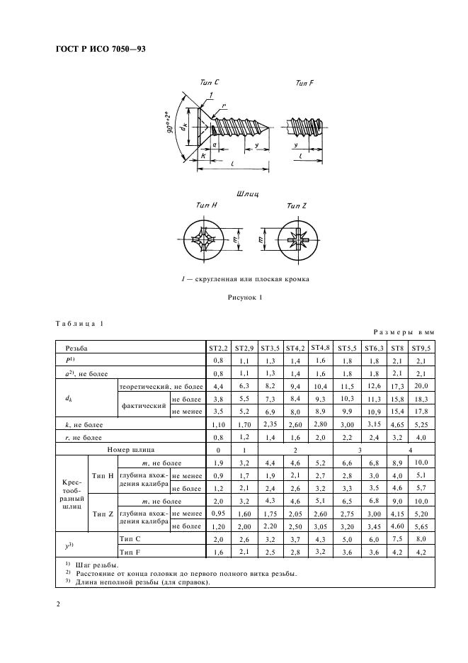 ГОСТ Р ИСО 7050-93,  4.