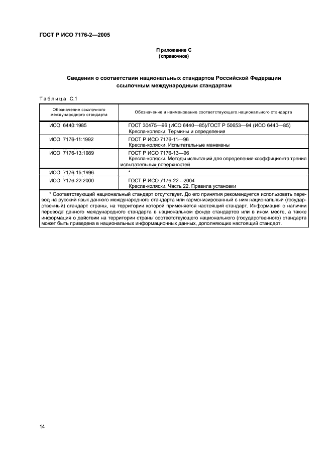 ГОСТ Р ИСО 7176-2-2005,  18.