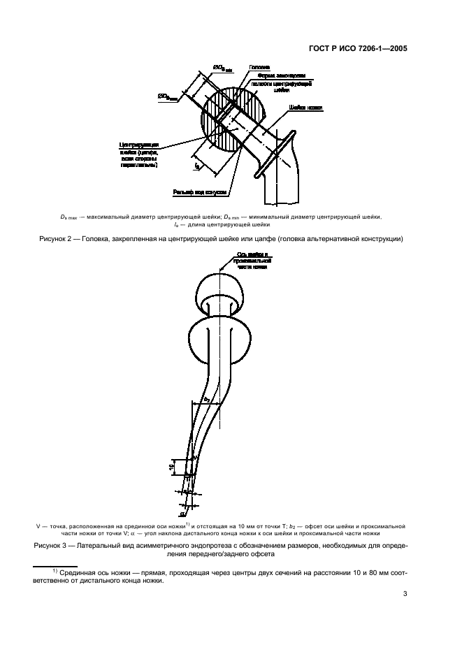 ГОСТ Р ИСО 7206-1-2005,  6.