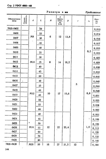 ГОСТ 4085-68,  2.