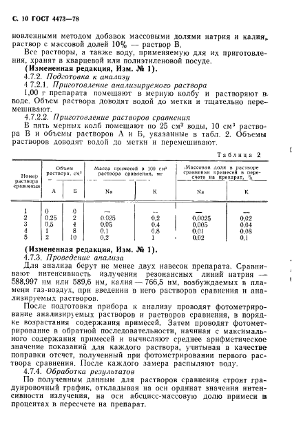 ГОСТ 4473-78,  11.