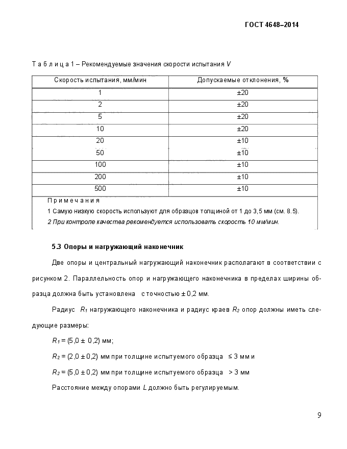 ГОСТ 4648-2014,  14.