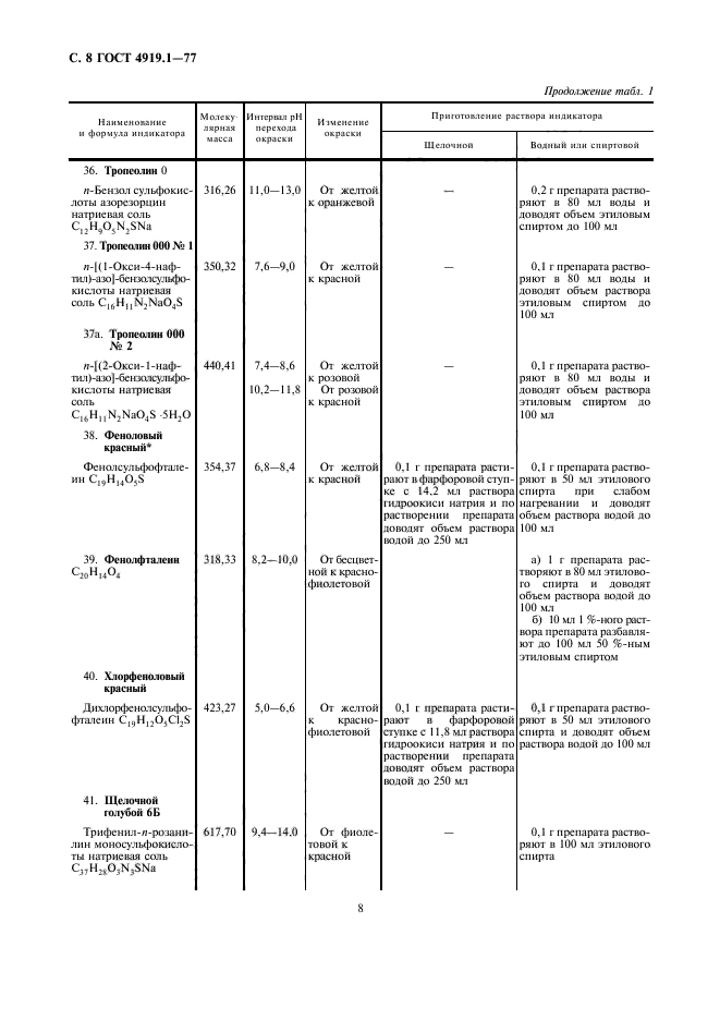 ГОСТ 4919.1-77,  9.