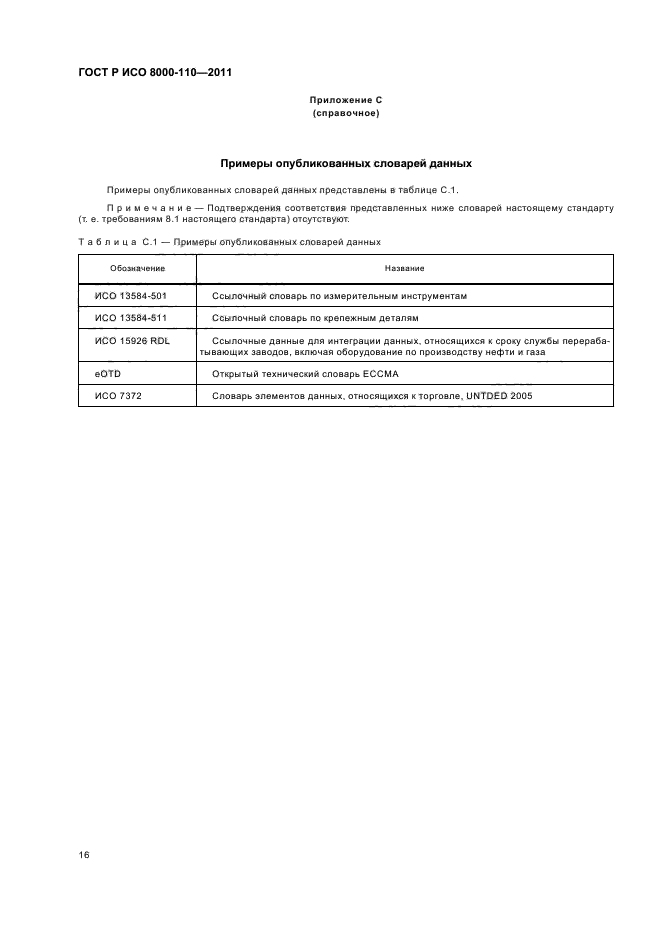 ГОСТ Р ИСО 8000-110-2011,  20.