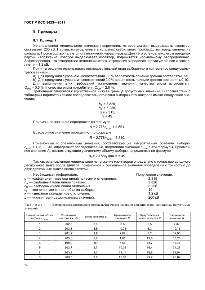 ГОСТ Р ИСО 8423-2011,  20.