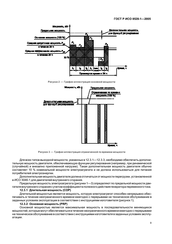 ГОСТ Р ИСО 8528-1-2005,  13.