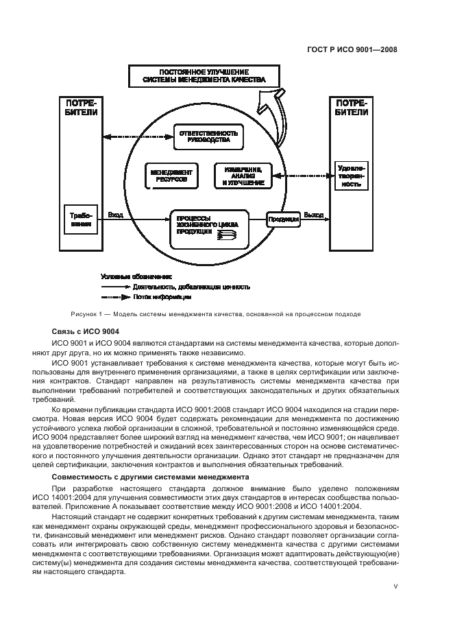 ГОСТ Р ИСО 9001-2008,  5.
