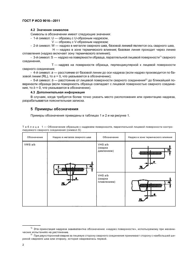 ГОСТ Р ИСО 9016-2011,  6.