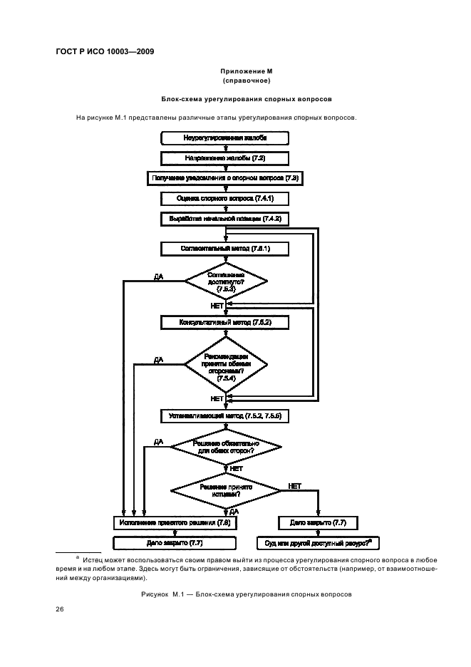 ГОСТ Р ИСО 10003-2009,  32.