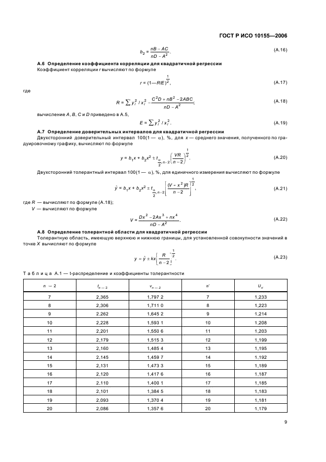 ГОСТ Р ИСО 10155-2006,  12.