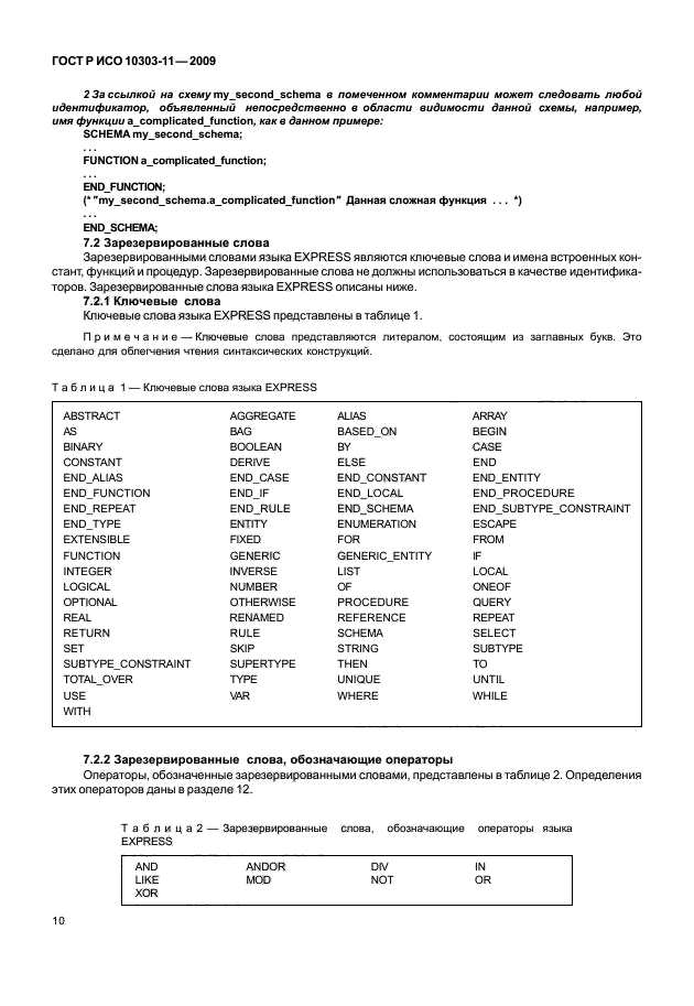 ГОСТ Р ИСО 10303-11-2009,  20.