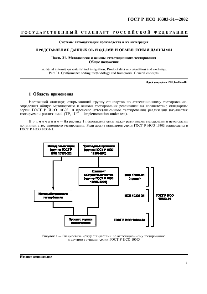 ГОСТ Р ИСО 10303-31-2002,  6.