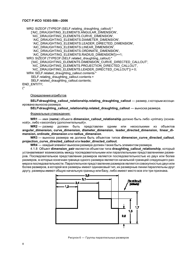 ГОСТ Р ИСО 10303-506-2006,  12.