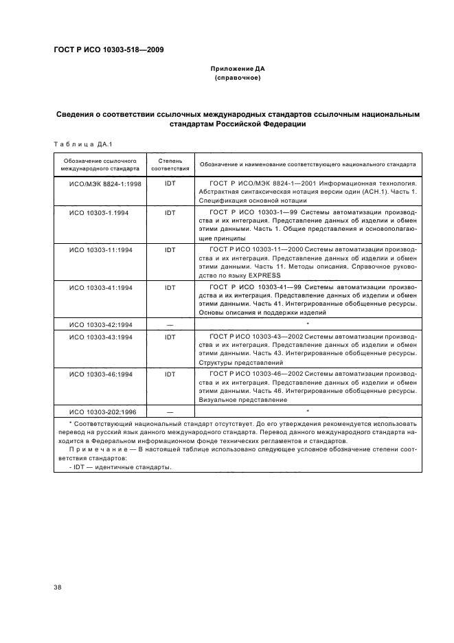 ГОСТ Р ИСО 10303-518-2009,  42.