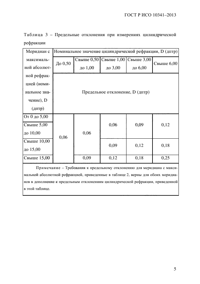 ГОСТ Р ИСО 10341-2013,  10.