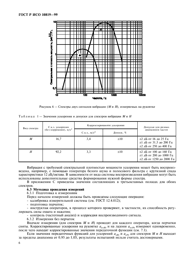 ГОСТ Р ИСО 10819-99,  10.