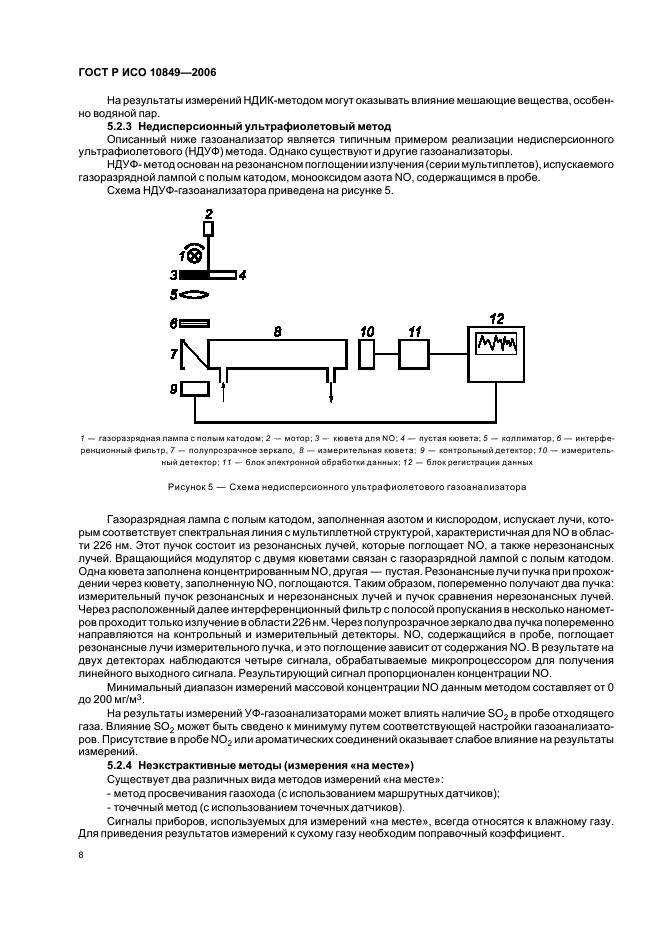 ГОСТ Р ИСО 10849-2006,  12.