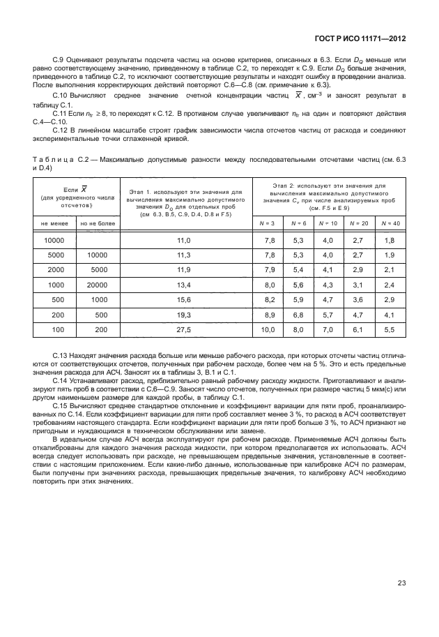 ГОСТ Р ИСО 11171-2012,  27.