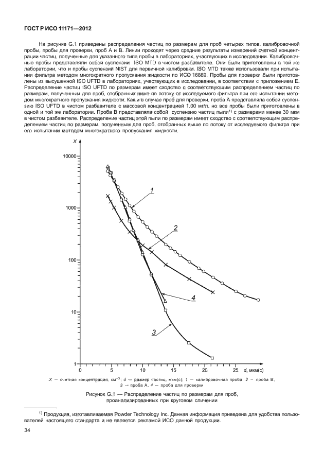 ГОСТ Р ИСО 11171-2012,  38.