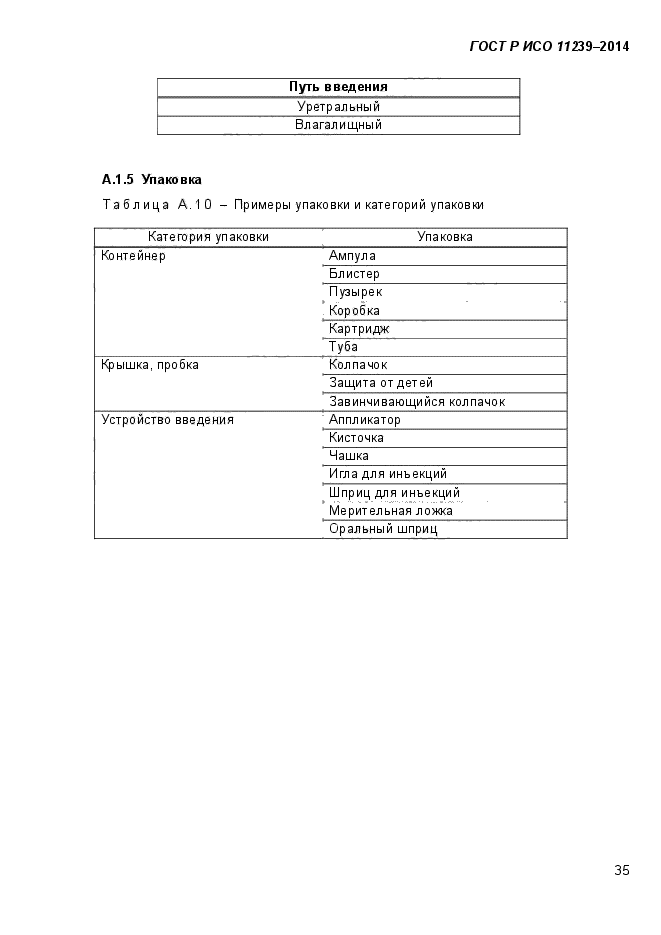 ГОСТ Р ИСО 11239-2014,  43.