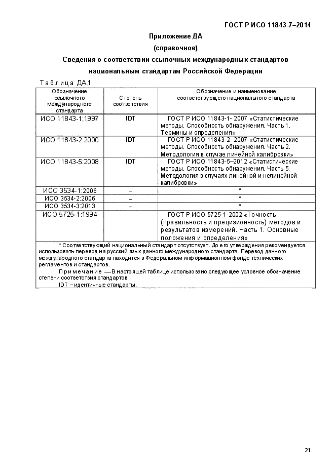 ГОСТ Р ИСО 11843-7-2014,  26.