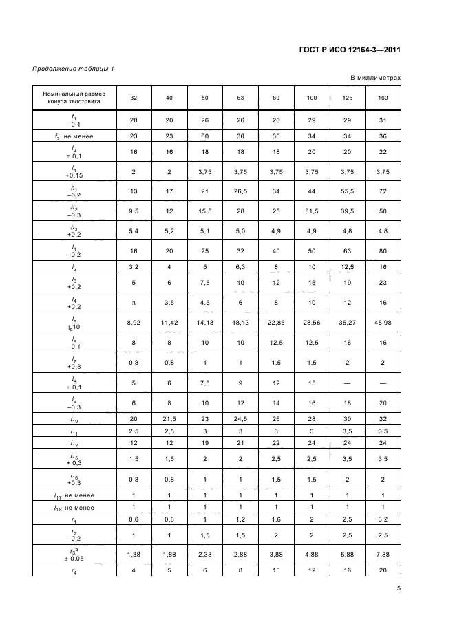 ГОСТ Р ИСО 12164-3-2011,  7.