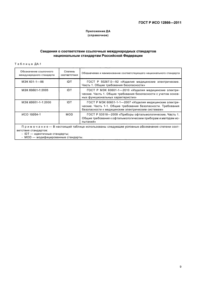 ГОСТ Р ИСО 12866-2011,  13.