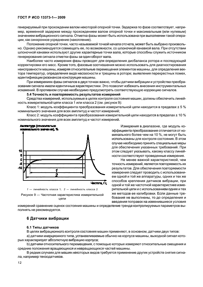 ГОСТ Р ИСО 13373-1-2009,  16.