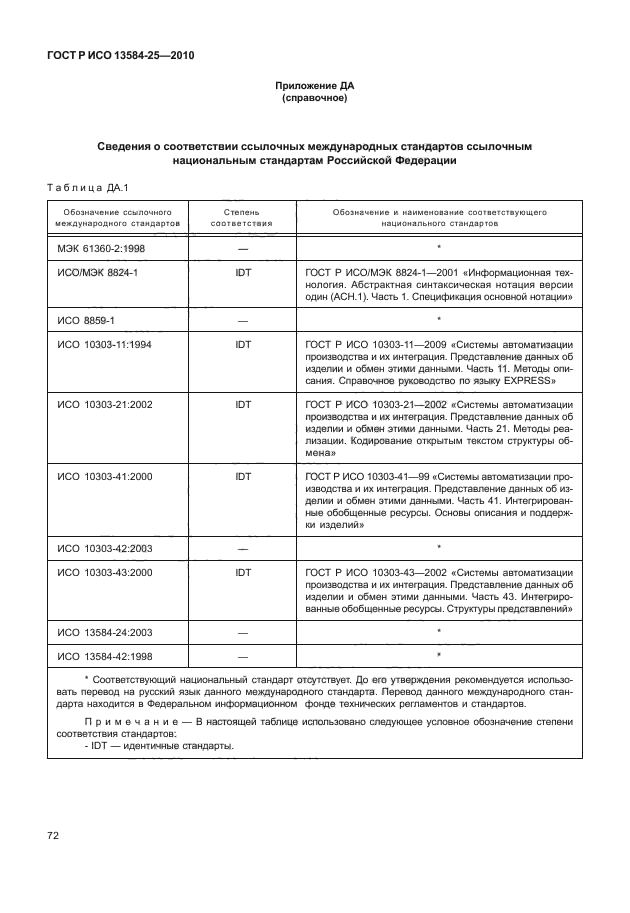 ГОСТ Р ИСО 13584-25-2010,  76.