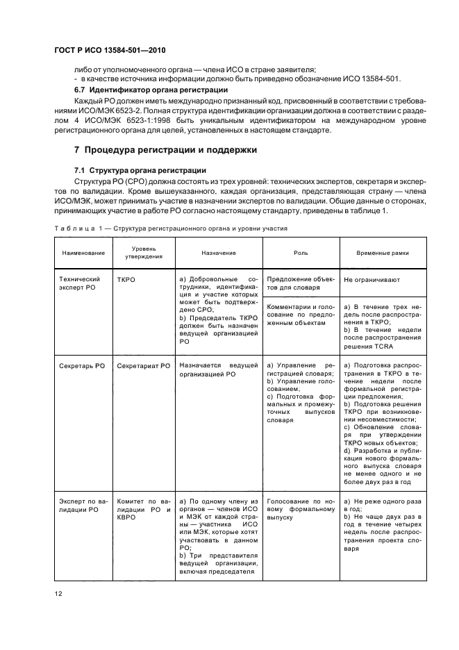 ГОСТ Р ИСО 13584-501-2010,  16.