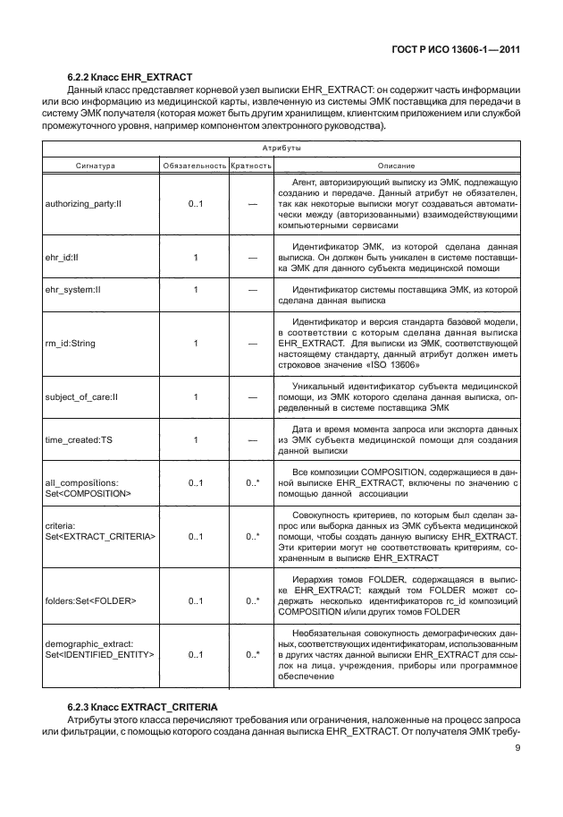 ГОСТ Р ИСО 13606-1-2011,  31.