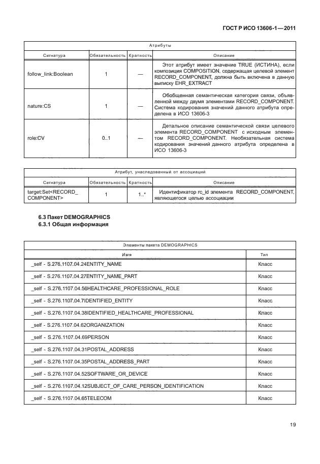 ГОСТ Р ИСО 13606-1-2011,  41.