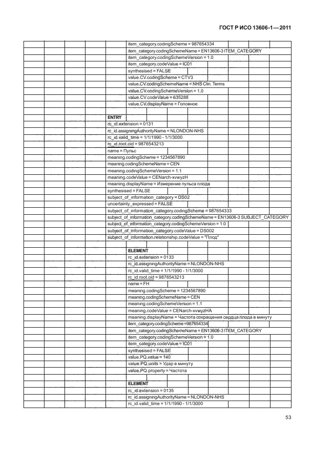 ГОСТ Р ИСО 13606-1-2011,  75.