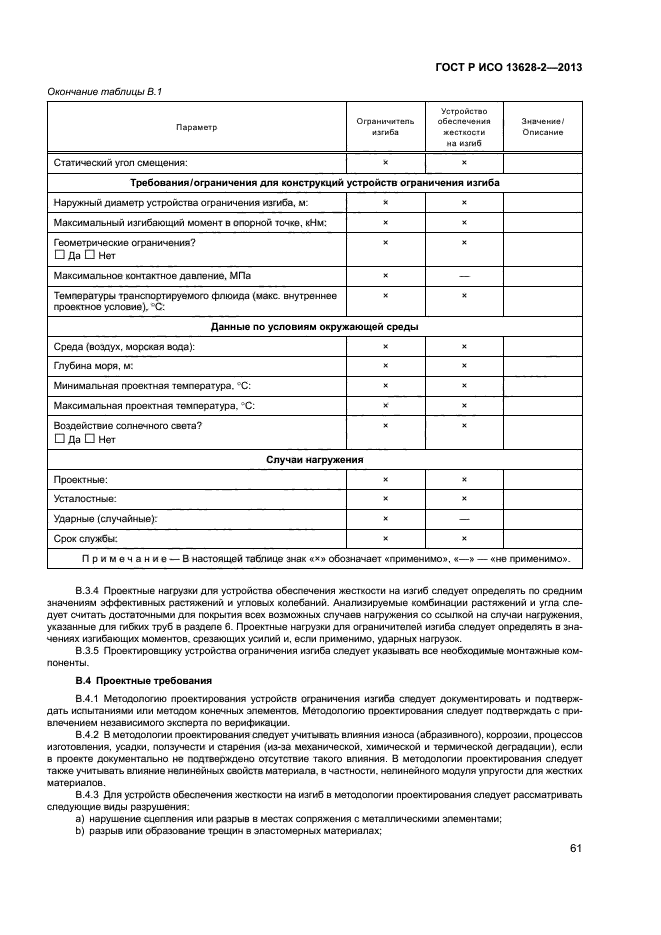 ГОСТ Р ИСО 13628-2-2013,  65.